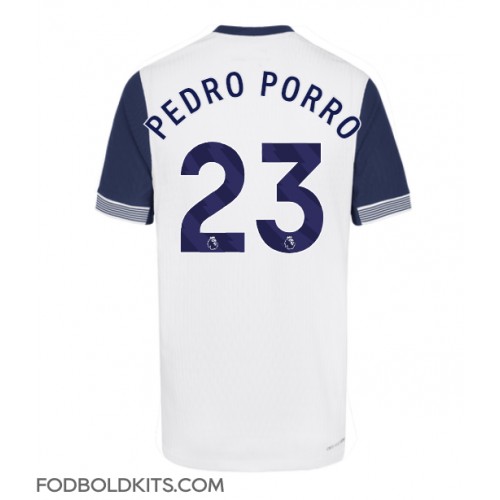 Tottenham Hotspur Pedro Porro #23 Hjemmebanetrøje 2024-25 Kortærmet